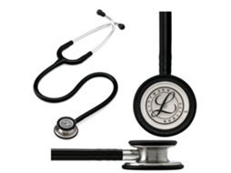 Estetoscópio Littmann Classic Iii 5620 com Dupla Campânula e Diafragma Ajustável Preto OEM