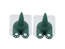 2pcs Suporte de Escova de Dentes Infantil Dinosaurio Parede S/MARCA