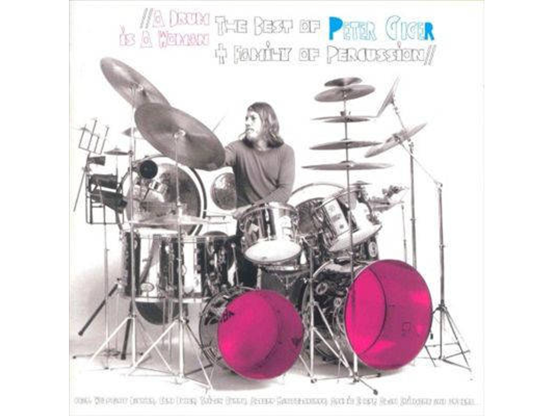 CD Peter Giger, Family Of Percussion - A Drum Is A Woman (2CDs)
