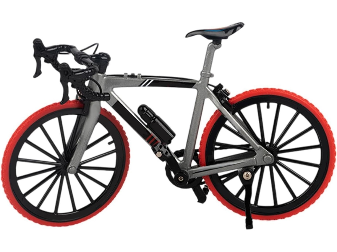 Modelo De Bicicleta De Liga Metálica, Modelo De Montanha Fundido, Para Exibição.