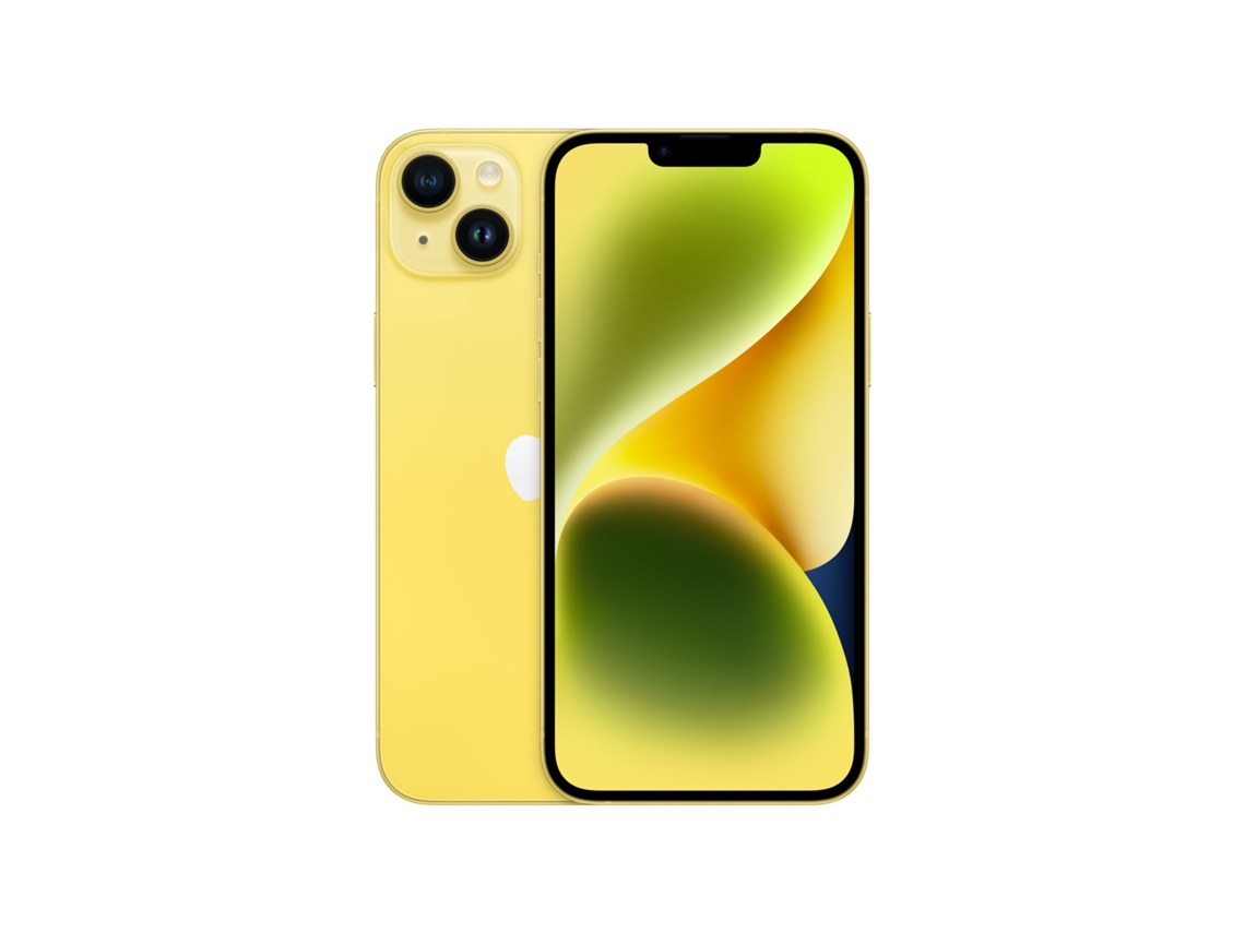 Smartphone Iphone 14 Plus 128 Gb Amarelo Recondicionado Marcas Mínimas