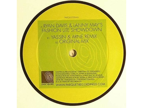 Vinil Memento, Dejonka Parquet Recordings