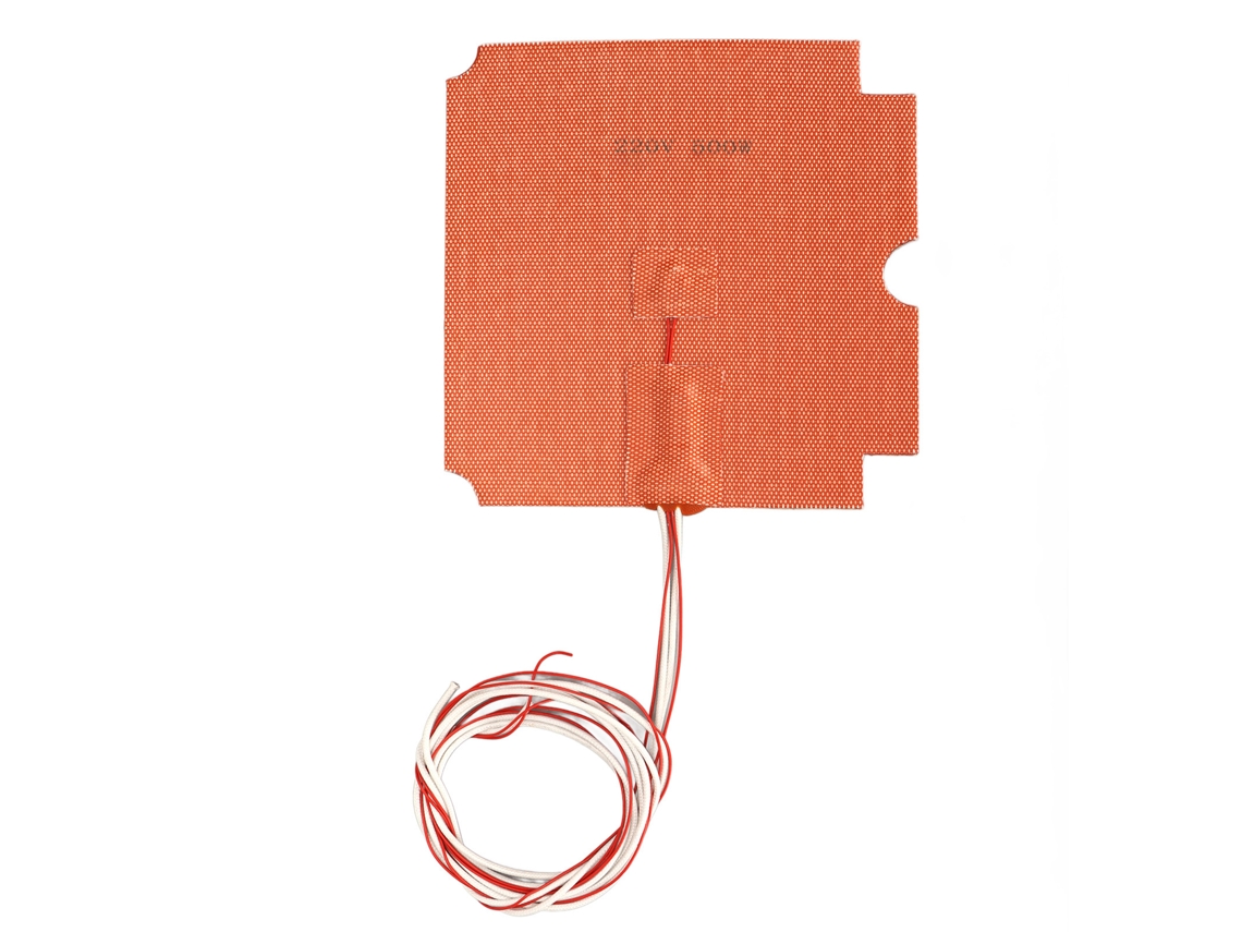 Base de silicone para aquecimento, 170x170mm, 500w, para impressora 3D Annex K3