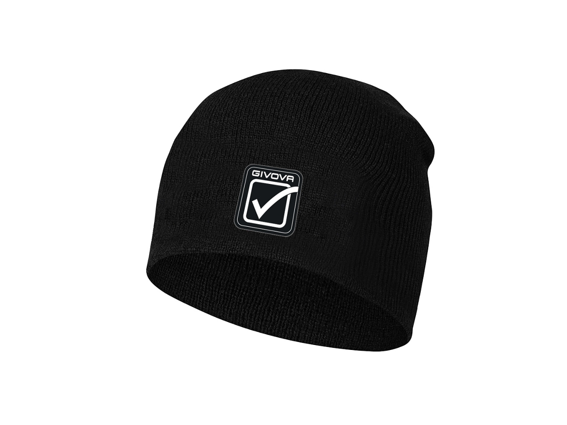 Boné unissex de acrílico azul Givova, estilo casual e confortável.