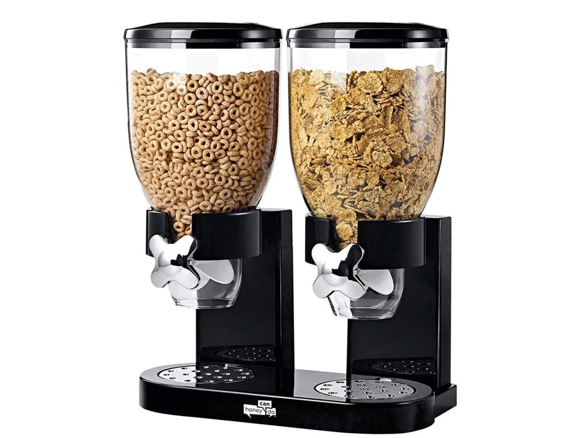 Dispensador de Cereais Duplo 2L CLINKS