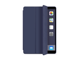 Capa De Couro Com Suporte Para Ipad 9.7 2017/2018, Azul