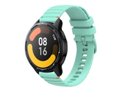Pulseira De Silicone De 22 Mm Com Costura Ondulada Em Pontos.