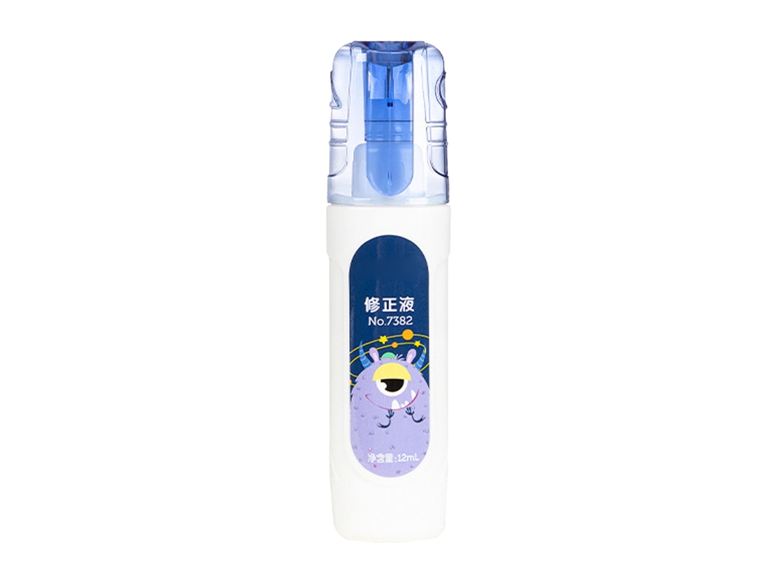 Corretor Fluido de Secagem Rápida Anti fugas 15ml Borrador Líquido para Oficinas e Escolas