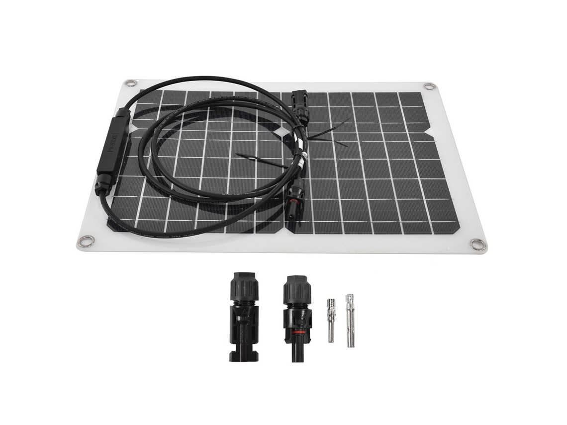 Painel Solar De 15w, Com Carregamento Portátil E Compatibilidade Com Vários Tipos De Dispositivos.