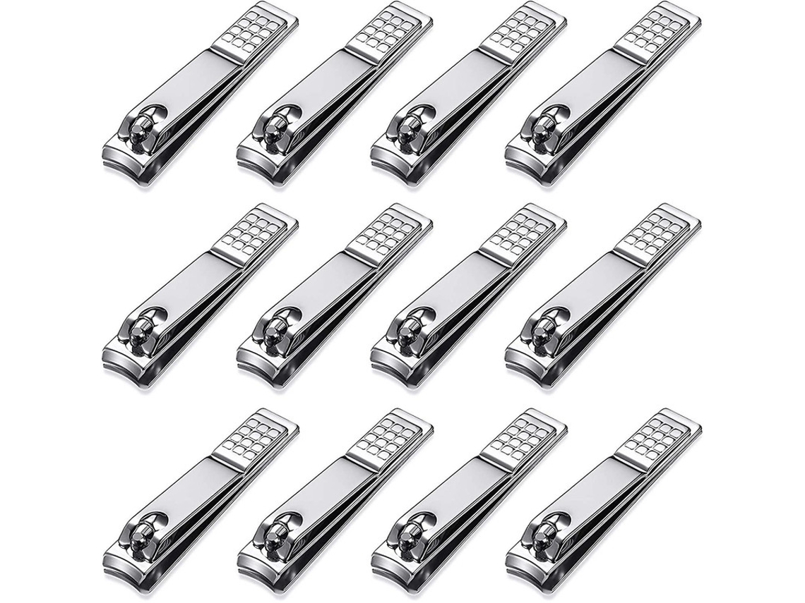 Conjunto De 12 Corta Unhas De Aço Inoxidável, Corta Unhas Para Mãos E Pés E Tesouras De Unha. Sygo