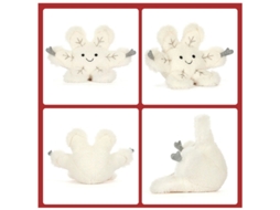 (floco De Neve De Natal 20cm) Brinquedo De Pelúcia, Almofada Para Sofá