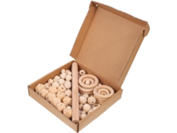 Kit De Macramê Faça Você Mesmo Com Varetas De Madeira, Círculos E Ferramentas Para Decoração De Parede