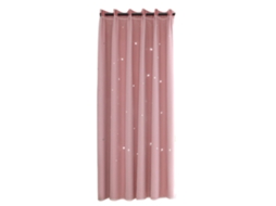 Cortina Tule Rosa Estrela S/MARCA