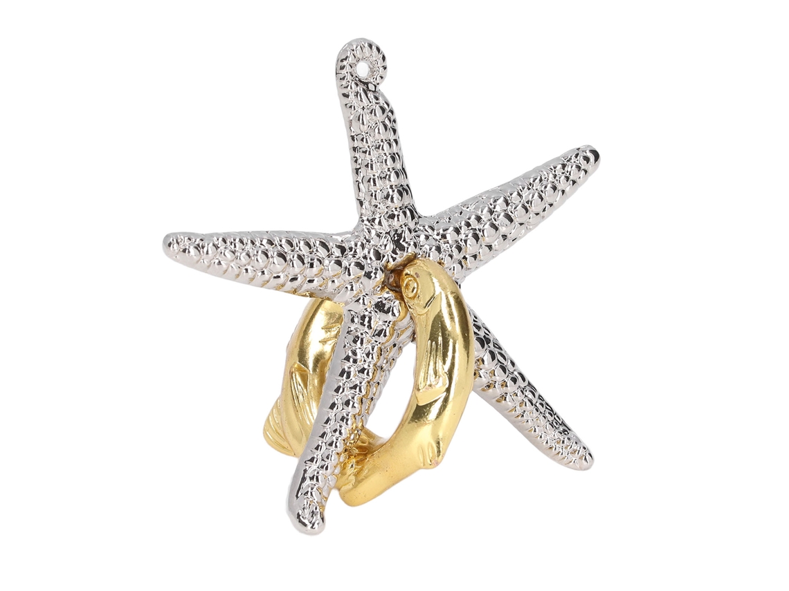 Mali brinquedo de Quebra cabeça de Desbloqueio Metal Estrela do mar para Adultos Inteligência