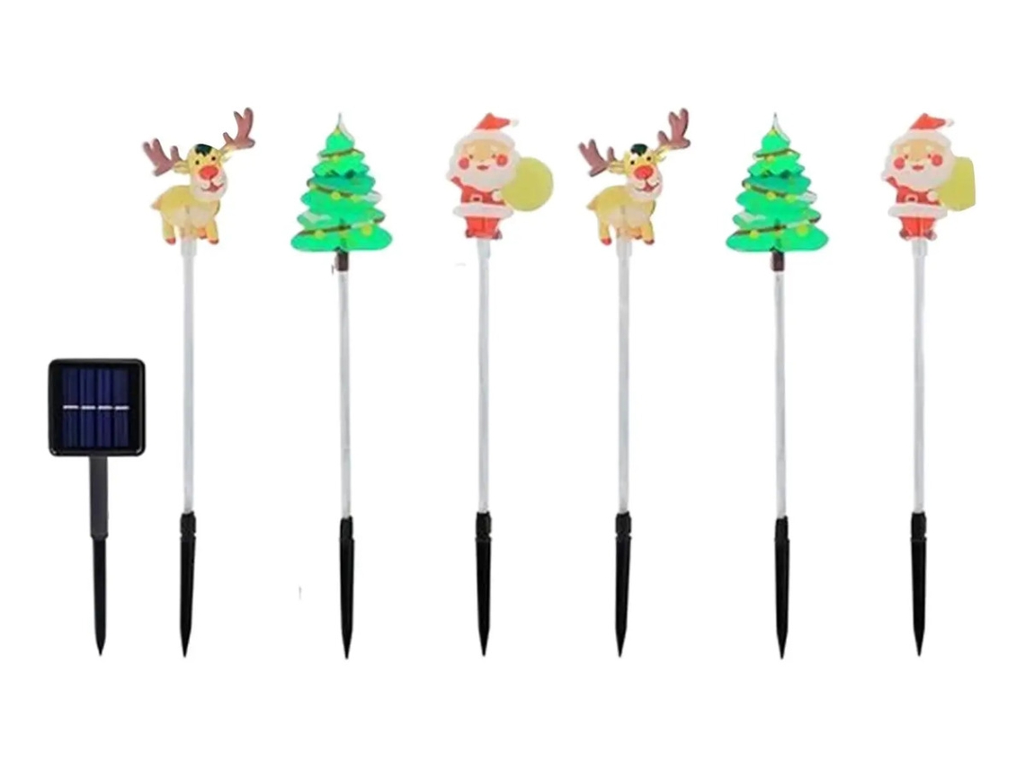 Luzes De Natal Solares Para Jardim À Prova D'água