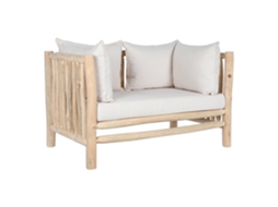 Sofá Modular de Madeira e Poliéster, 231x170x82cm ALEXANDRA HOUSE LIVING