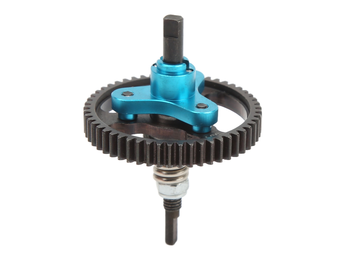 Mali embreagem Deslizante Diferencial 53d de Liga de Alumínio Aço para Carro Rc Traxxas Slash 2wd 1/10 Azul