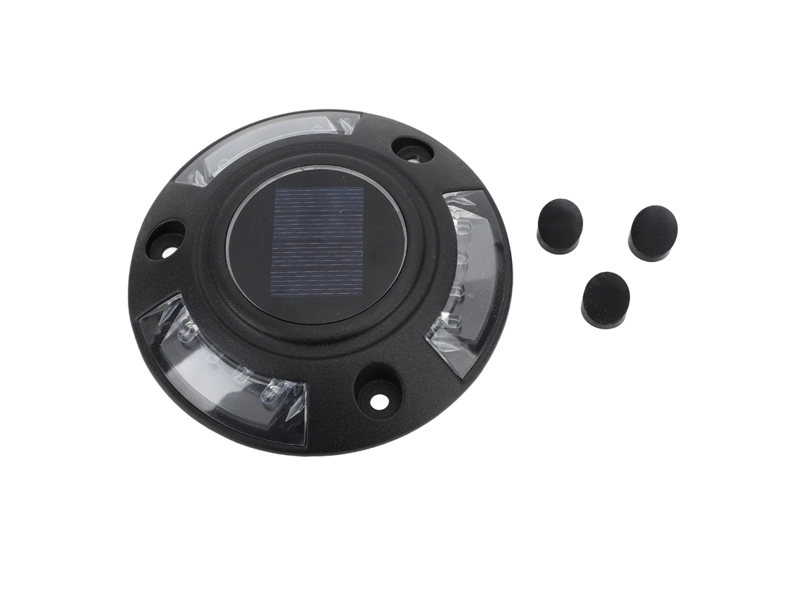 Luz Solar para Calçada Alumínio IP68 LED Perno de Estrada Sensor Automático | S/MARCA