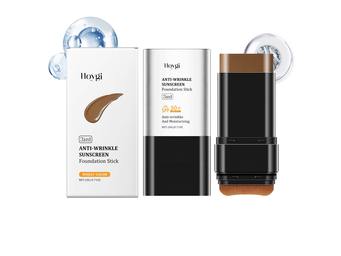 Maquilhagem Hidratante LAXISCREED Cor Trigo, Ideal para Aplicação Fácil e Rápida