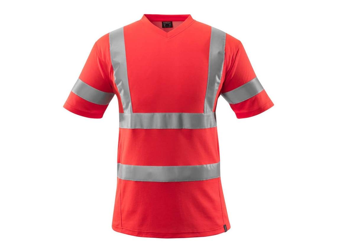 Camiseta Safe Classic 18282 Vermelho M MASCOT