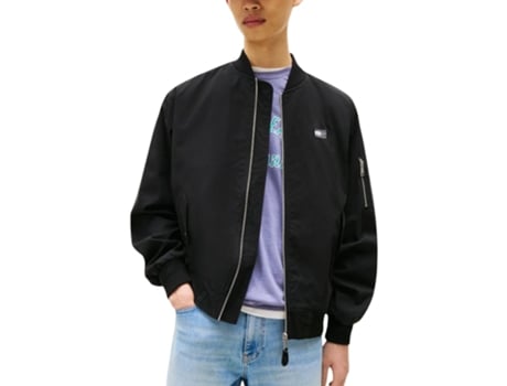Blusão De Homem Tommy Hilfiger Jeans Jackets Coats Tjm Preto (s)