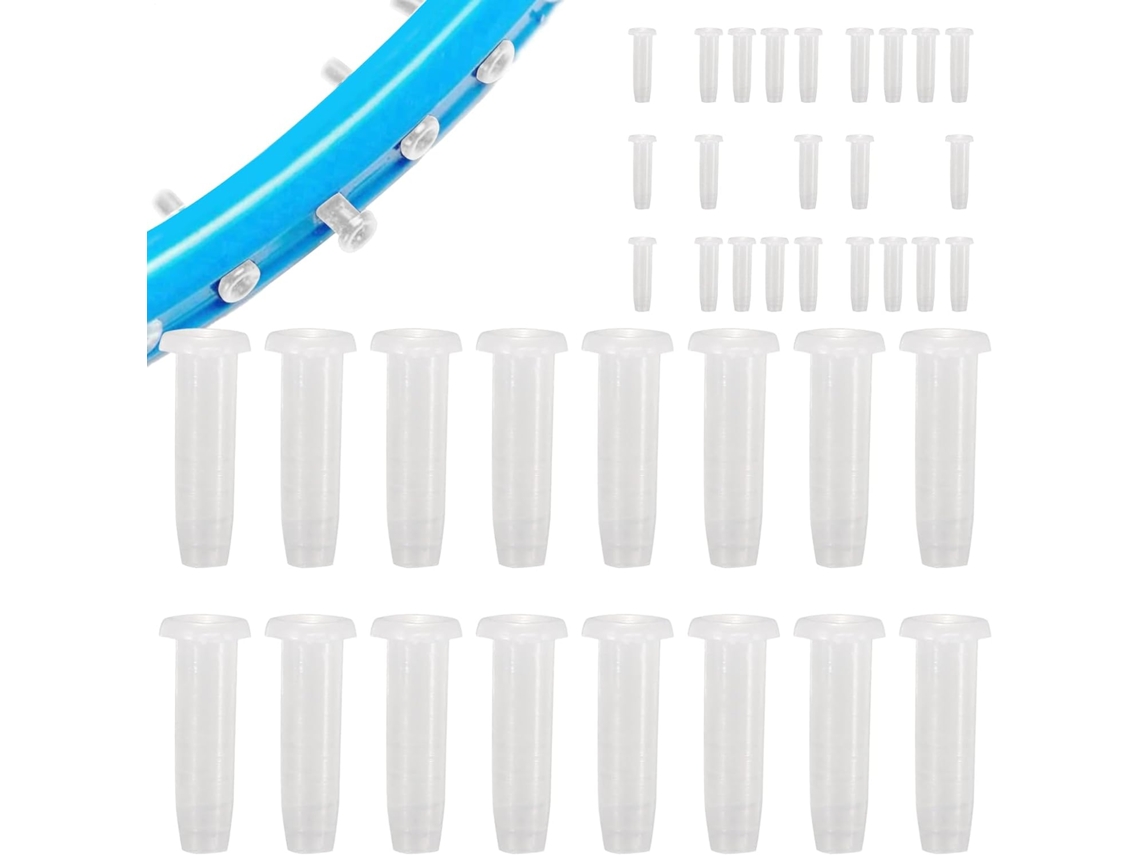 Protetor de Cordas para Raquete, 100 Peças, Reposição Ilhós Para Raquete.