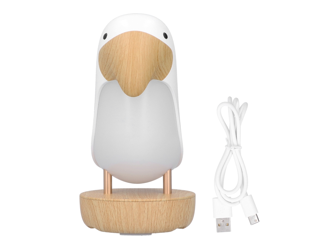 Lâmpada de Mesa Calau Cute Cartoon Usb | S/MARCA