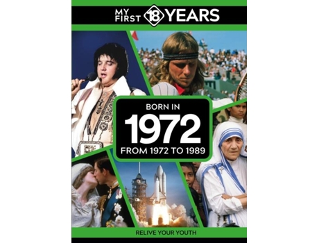 Livro My First 18 Years - Born in 1972 de TDM Publishing (Inglês)