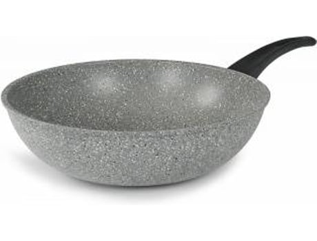 Wok FLONAL Duiwo2830 (mineral titanio e pedra - 28 x 28 x 1.7 cm )