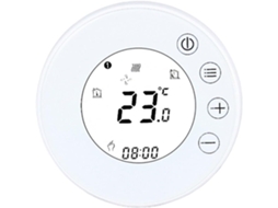 Caldeira(1) Termostato Inteligente Com Tela Sensível Ao Toque Wifi, Com Controle Por