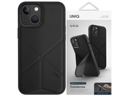 Capa Uniq Transform Para Iphone 14 15 13 6.1 Carregamento Magclick Com Magnético