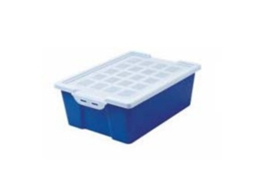Caixa Multiusos FAIBO Azul Polipropileno 14 L
