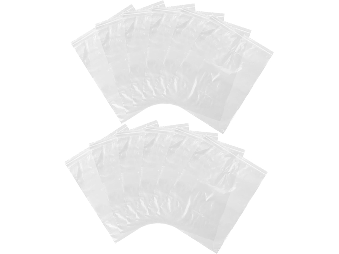 De 12 Sacos Plásticos Transparentes E Reutilizáveis Para Armazenamento De Sapatos