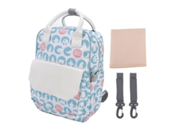 Mali mochila para Mamãe Multifuncional Grande Capacidade À Prova de Água Bolsa Fralda Bebê