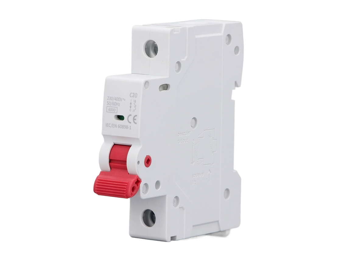 Disjuntor de Circuito Miniatura 1p 6ka Pequeño para Hogar 400v