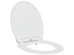 Maison Exclusive - Assento De Vaso Sanitário Branco 45,5 X 37,5 X 3,8 Cm Duroplast