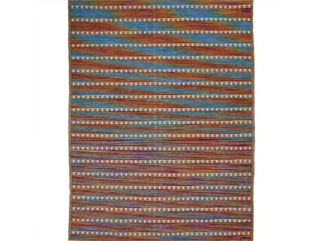 Tapete Aspecto Juta Interior Exterior Natural Multicolorido 190x290