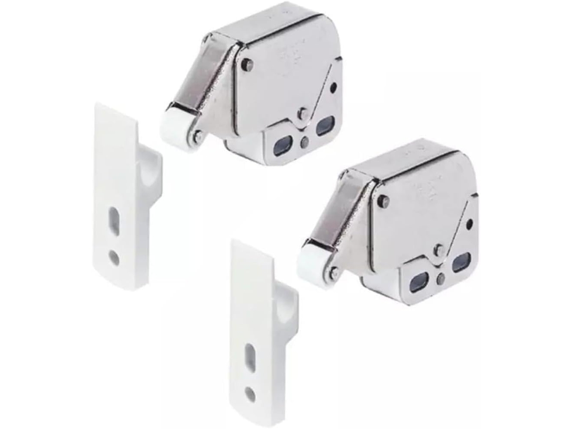 Fecho Automático De Mola Mini Touch Latch Para Portas Armário Com
