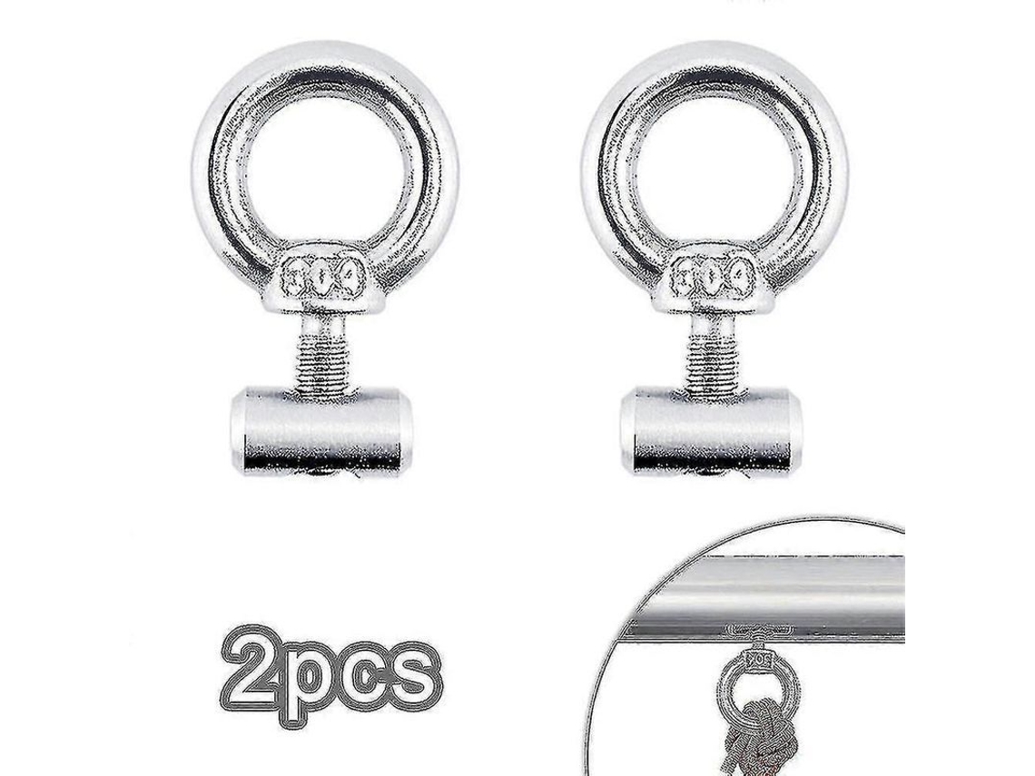 2026 2 Taponeras de Acero Inoxidable 304 para Rail de Toldo Caravana Autocaravana Campervans Protección Contra Viento