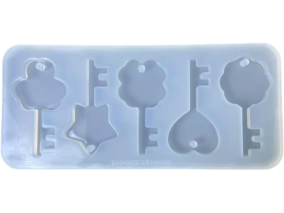 Conjunto de 3 Moldes de Silicone Versáteis com 10 Designs, Modelo de Moldagem Flexível SFUSHOS