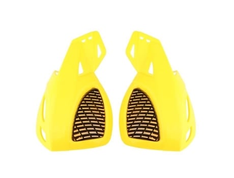 Dioche Handguard Universal 7/8 Dirt Bike Scooter ATV Motocicleta Escova Bar Proteções de Mão Handguard Amarelo DIOCHE