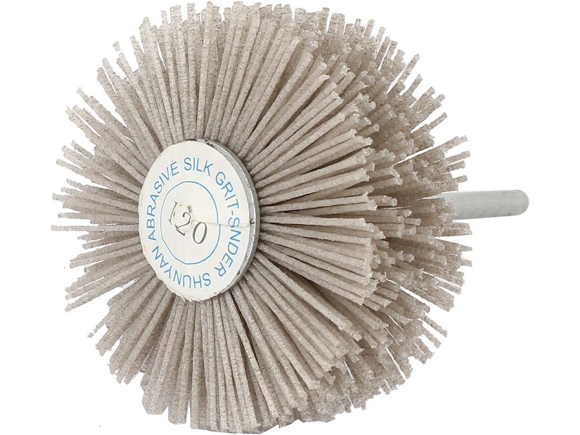 Escova de Esmeril com Haste 6 Mm e Cabeça 82 Diâmetro, Grão 120 CHABERLU ( 803359cc0b20a893b789c0b1a24cd6d0)