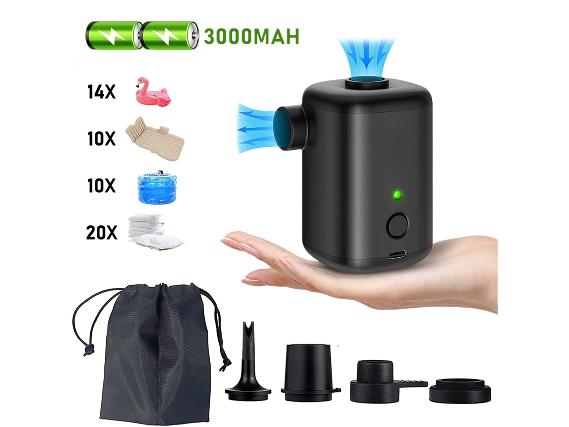 Bomba de ar elétrica sem fio AQUAFORGE para uso doméstico e externo