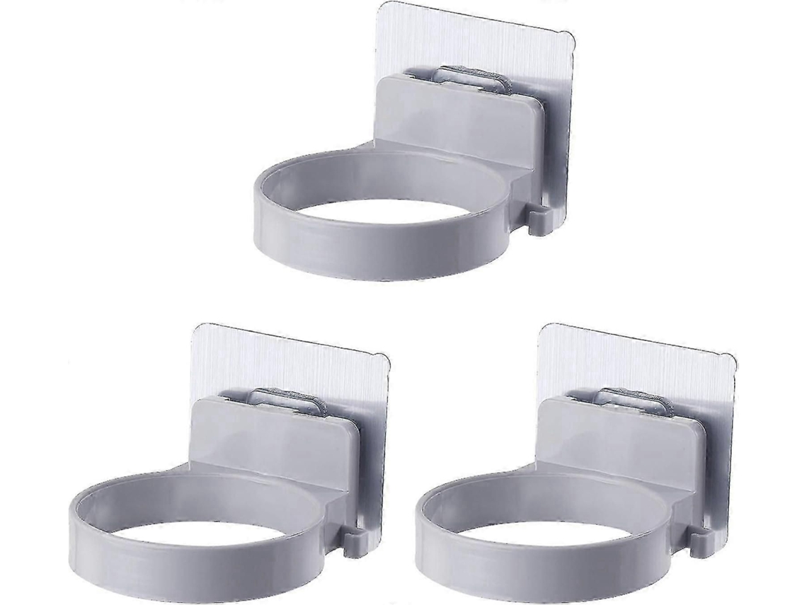 Suportes de Secador Cabelo Montados na Parede, Suporte para Cabelo, Prateleira C Om Ventosa Autoadesiva, GOKOCO