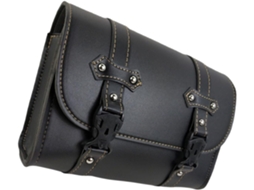 Bolsa lateral impermeável e resistente a impactos para motocicleta, com compartimento para pendurar sem guia.