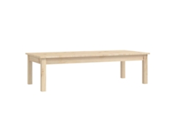Mesa de Centro 110x50x30 Cm Madeira de Pinho Maciça MAISON EXCLUSIVE
