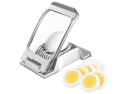 Cortador de Ovos de Alumínio Robusto com Fio de Aço Inoxidável para Ovos, Kiwis, Frutas, Queijo e Alimentos Macios