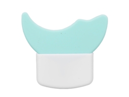 Protector Portátil De Aplicador De Máscara Para Pestañas Y Guarda Delineador Con Curvas Duales Y Mango Ergonómico