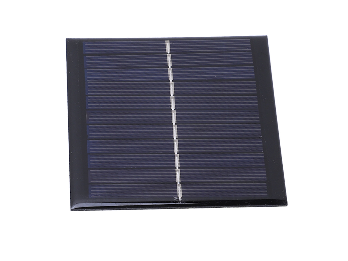 Painel Solar Carregador Portátil 1w 5.5v Para Exterior, Painel Solar De Carga Ecológico