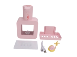 Dispenser de Sabão Automático Espuma Rosa